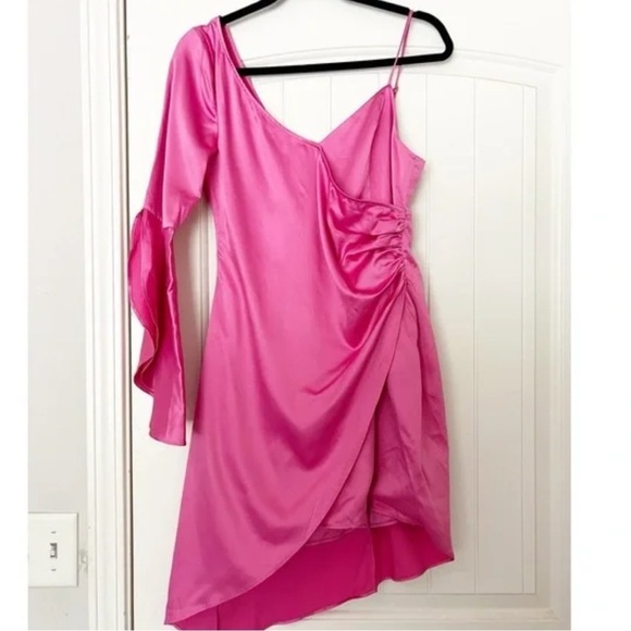 Majorelle Georgina Mini Dress 🩷 Bubblegum Pink Barbie XS - Picture 5 of 6